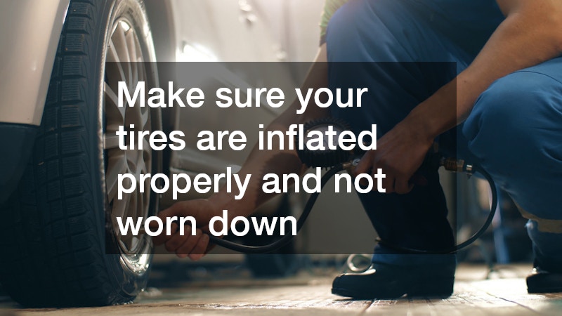 man inflating a tire